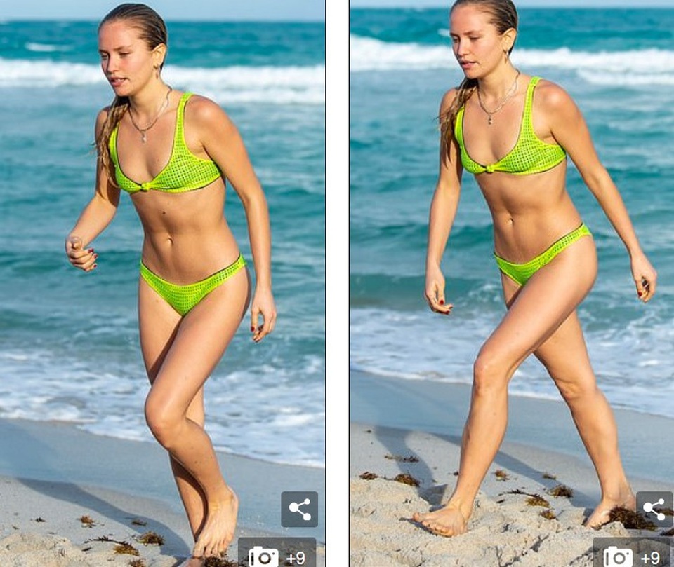 Sailor Brinkley Cook nuột nà với áo tắm - 4
Có mẹ nổi tiếng nên Sailor Brinkley Cook sớm ký được hợp đồng với công ty người mẫu quốc tế IMG models từ khi mới 15 tuổi