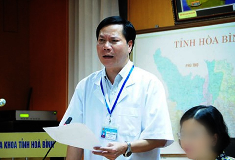 Vụ chạy thận chết người: Cựu giám đốc bệnh viện bị truy tố từ 3-12 năm tù - 1 Bị can Trương Quý Dương.