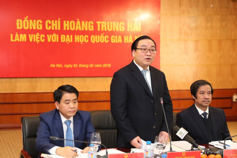 Bí thư Hà Nội: Hỗ trợ ĐH Quốc gia Hà Nội xây dựng hạ tầng tại Hòa Lạc - 4 Bí thư Hà Nội: Hỗ trợ ĐH Quốc gia Hà Nội xây dựng hạ tầng tại Hòa Lạc - 4