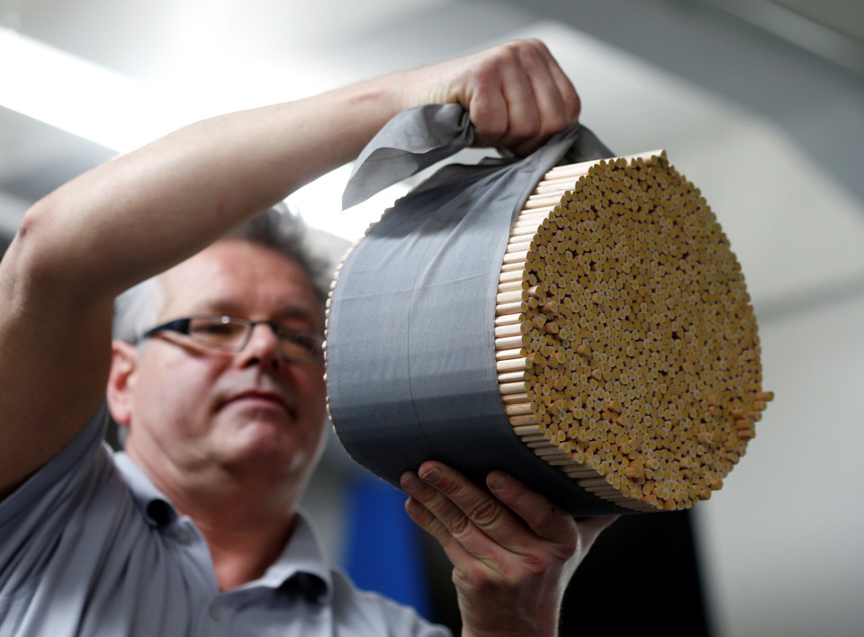 Một xưởng sản xuất lớn của Faber-Castell ở Brazil sản xuất hơn 2 tỷ chiếc bút/năm.