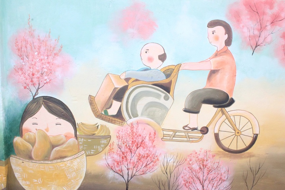 Cảnh vui chơi, sinh hoạt của người dân khi mùa xuân về