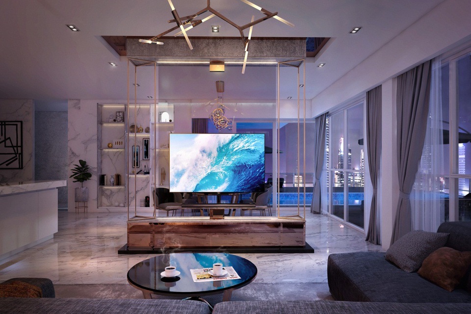 TV trăm triệu, “gu chơi” của các phòng khách thượng lưu - 2
Signature OLED W đạt kỷ lục mỏng nhất