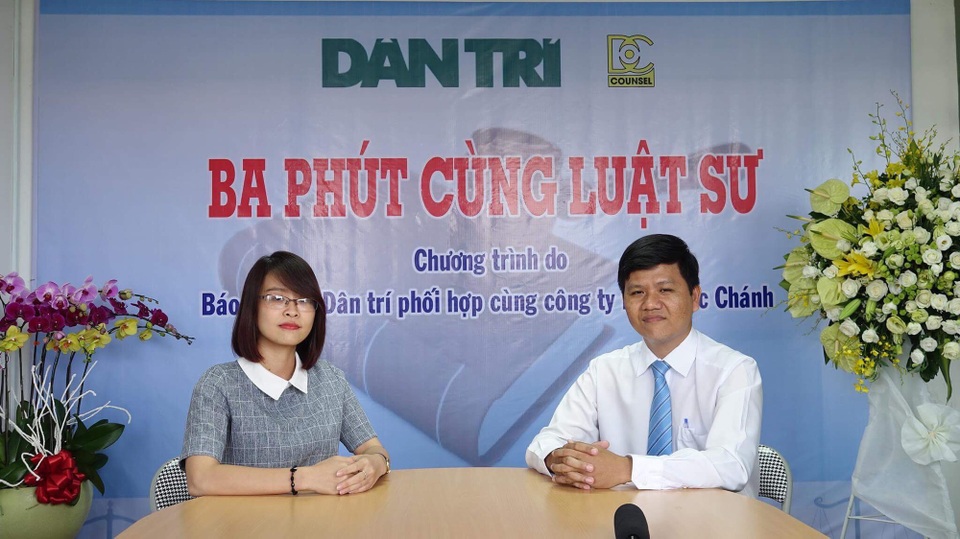 Chương trình ba phút cùng luật sư: "Thiên thần hộ mệnh" về pháp luật cho hàng ngàn bạn đọc! - 1
Chương trình “Ba phút cùng luật sư” đã tròn 2 tuổi với gần 100 kỳ.