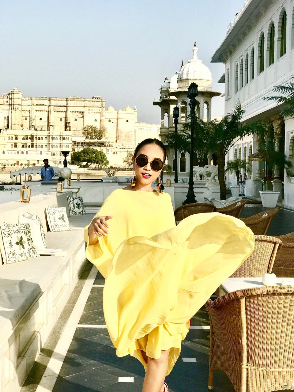 Đoan Trang đón sinh nhật xa hoa cùng chồng tại Ấn Độ - 3