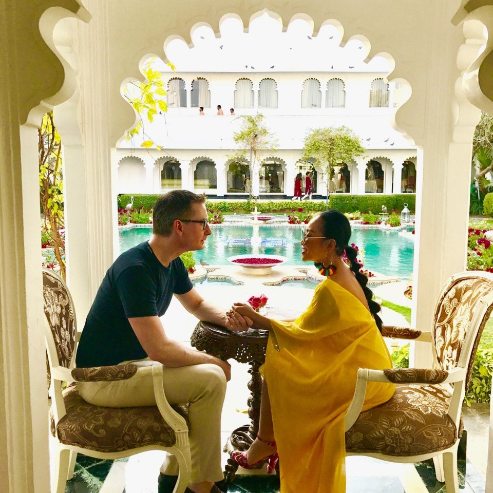 Đoan Trang đón sinh nhật xa hoa cùng chồng tại Ấn Độ - 7