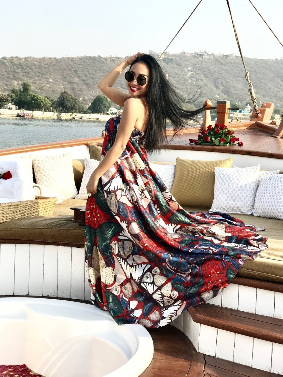 Đoan Trang đón sinh nhật xa hoa cùng chồng tại Ấn Độ - 4