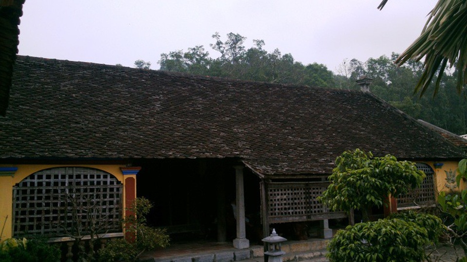 Căn nhà cổ hơn 200 năm tuổi của gia đình ông Lương Trọng Duệ