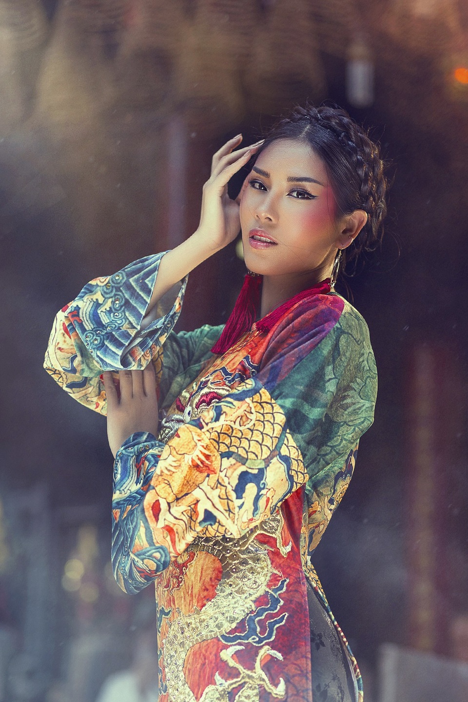 Vì thế, ekip của Nguyễn Thị Loan đã quyết định lấy hình tượng của Hoàng hậu Nam Phương.