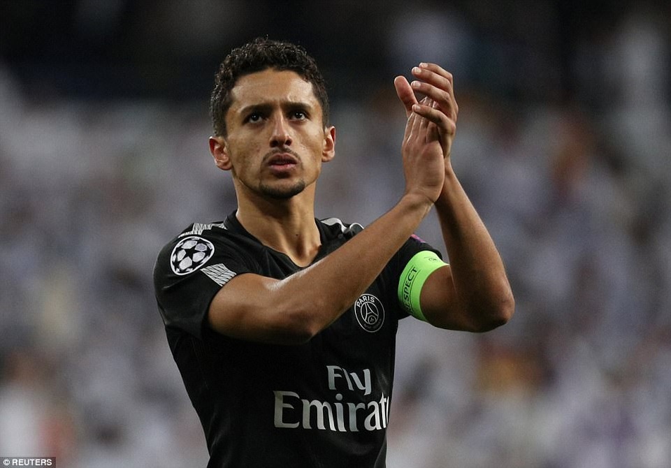 Những khoảnh khắc Real Madrid nhấn chìm PSG tại Bernabeu - 8
Thủ quân Marquinhos buồn bã khi PSG bại trận trước Real Madrid