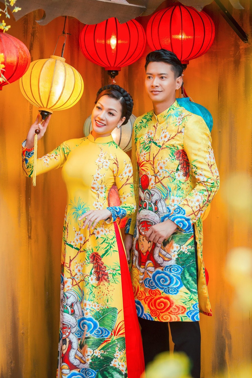 Đức Vĩnh rạng rỡ đón xuân - 2
Đôi bạn thân chào đón năm 2018 bằng chùm ảnh rất tươi tắn