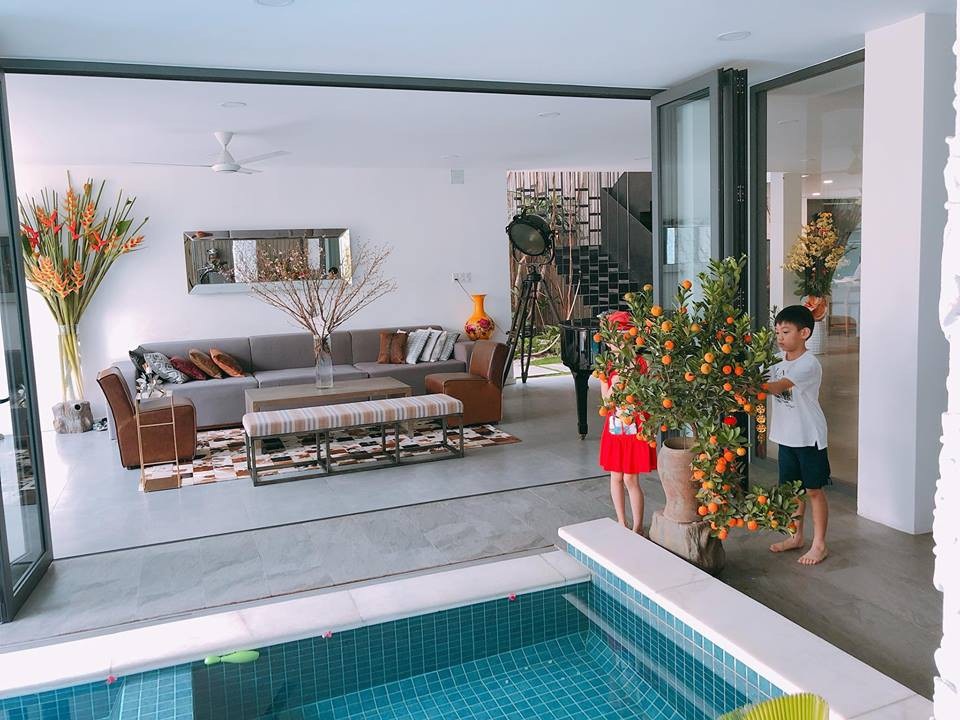 Những nhóc tì đáng yêu của sao Việt đón năm mới - 11