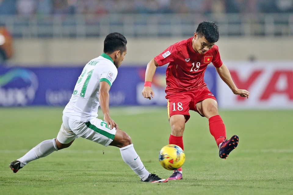 Những gương mặt mang nhiều kỳ vọng của bóng đá Việt Nam trong năm Mậu Tuất - 2 Quả bóng vàng Việt Nam 2017, Đinh Thanh Trung (ảnh: Gia Hưng)