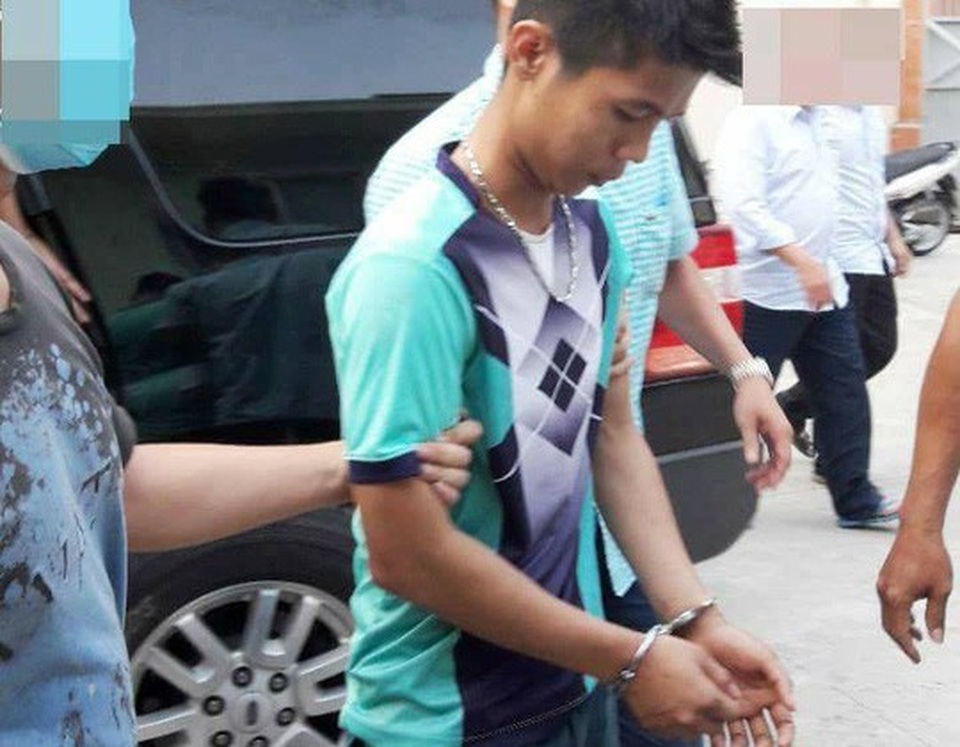 Công an truy bắt nghi phạm thảm sát 5 người ở quận Bình Tân thế nào? - 1 Nghi phạm Nguyễn Hữu Tình thời điểm bị trinh sát bắt giữ