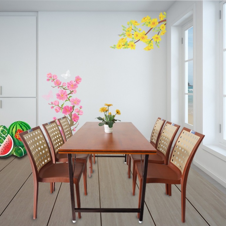 Nỗ lực đưa nửa triệu sản phẩm inox – nhựa “giá trị kép” phục vụ thị trường Tết 2018 - 4 Bộ sản phẩm bàn VICTO mặt gỗ cao su ghép phủ sơn PU, chân sắt sơn tĩnh điện, kết hợp cùng ghế nhựa PARIS, RUBY hay ADORA,… cho không gian phòng ăn thêm mộc mạc, hòa hợp với tự nhiên