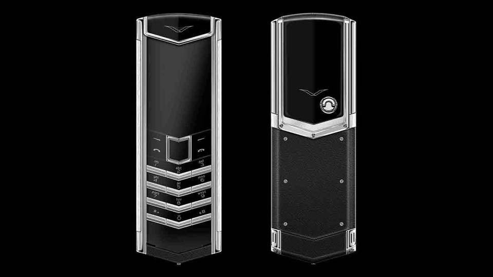 Lộ bức ảnh Vertu Signature sở hữu cảm biến vân tay và sạc không dây - 1 Vertu Signature