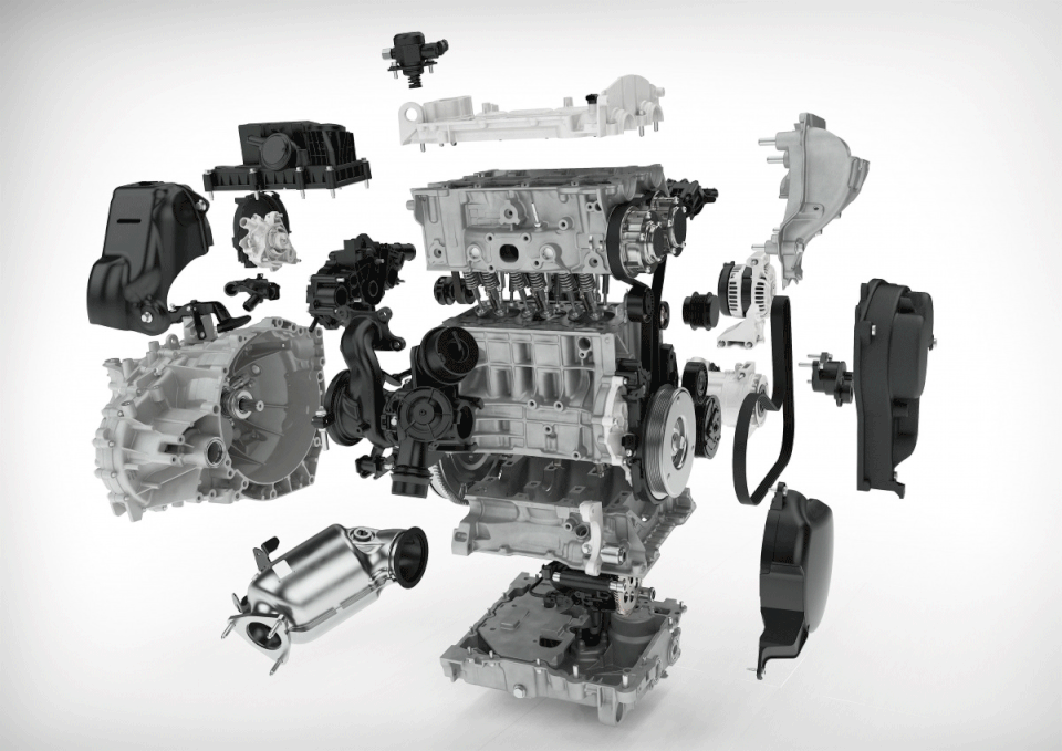 Volvo lần đầu tiên dùng động cơ diesel 3 xylanh - 1 Volvo lần đầu tiên dùng động cơ diesel 3 xylanh - 1