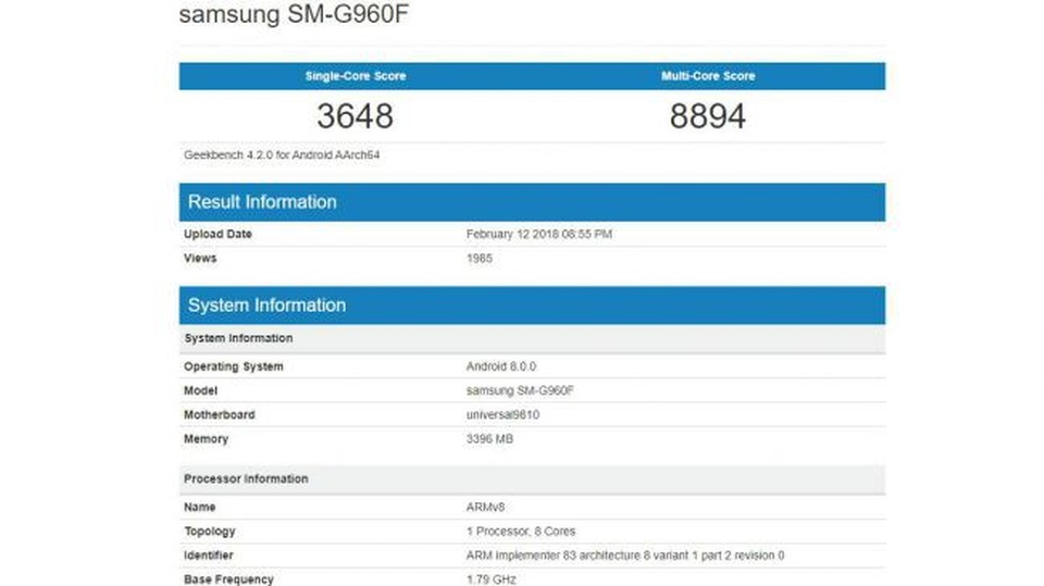 Galaxy S9 Plus “khoe” sức mạnh khủng nhất từ trước đến nay - 2