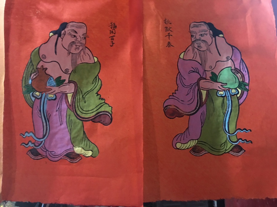 Điều ít biết về làng tranh nổi tiếng nhất xứ Đoài bị xoá sổ trong trận lụt Ất Mão - 2 Tranh Kim Hoàng là sự kết tinh những nét độc đáo của tranh Hàng Trống và tranh Đông Hồ. Ảnh: Tùng Long.