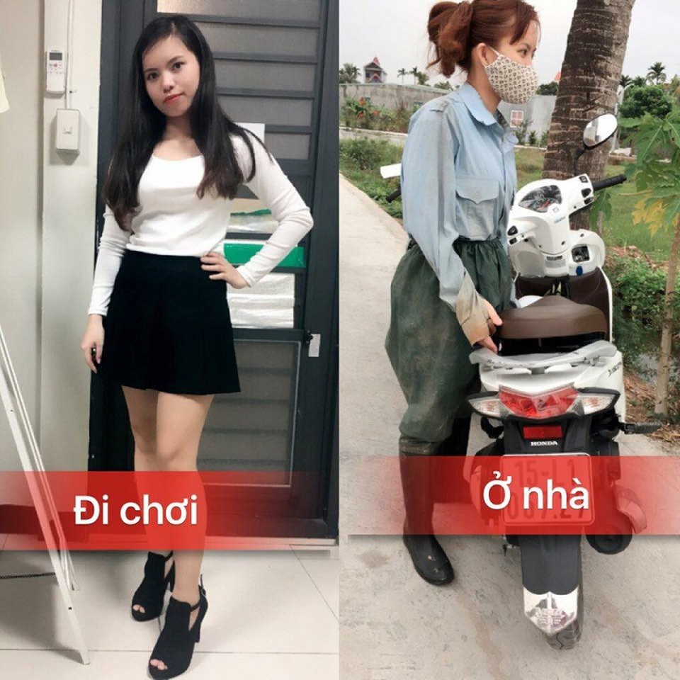 Muôn kiểu “lột xác” của hội chị em chứng minh “quan trọng vẫn là thần thái” - 5
Phong cách đi chơi và khi đi làm đồng: quan trọng vẫn là thần thái