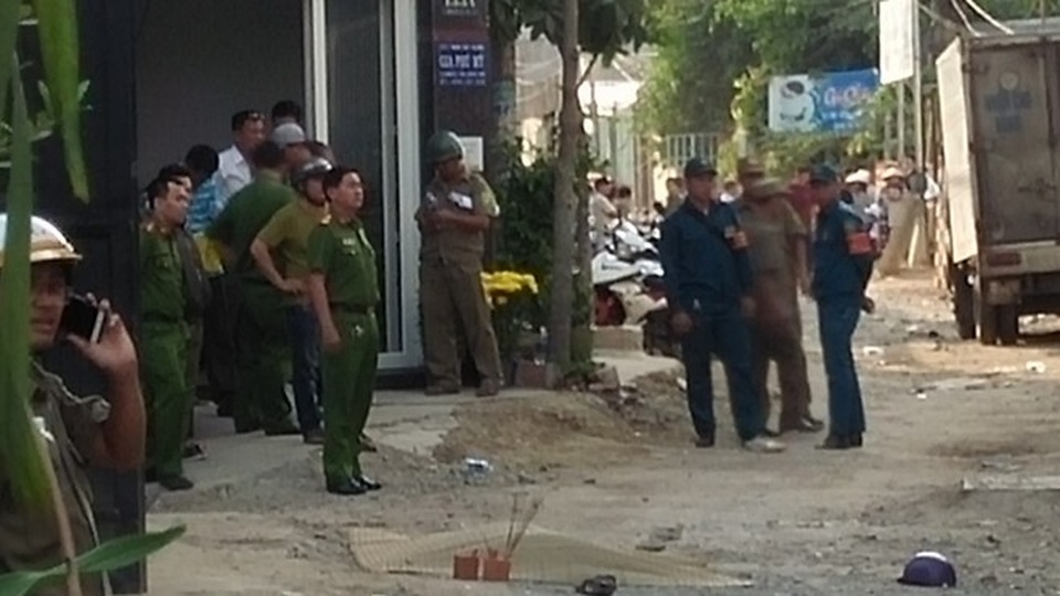 Sau cãi vã, một thanh niên bị sát hại - 2
Hiện trường nơi xảy ra vụ án mạng