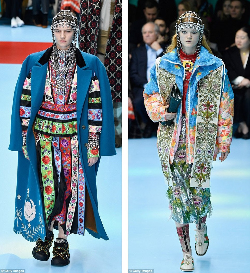 Rực rỡ, lấp lánh từ… đầu đến chân.