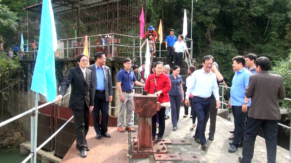 Lễ mở nước công trình thủy lợi lớn nhất tỉnh Phú Yên - 2 Hệ thống thuỷ nông Đồng Cam đảm bảo tưới hơn 15.000 hecta lúa