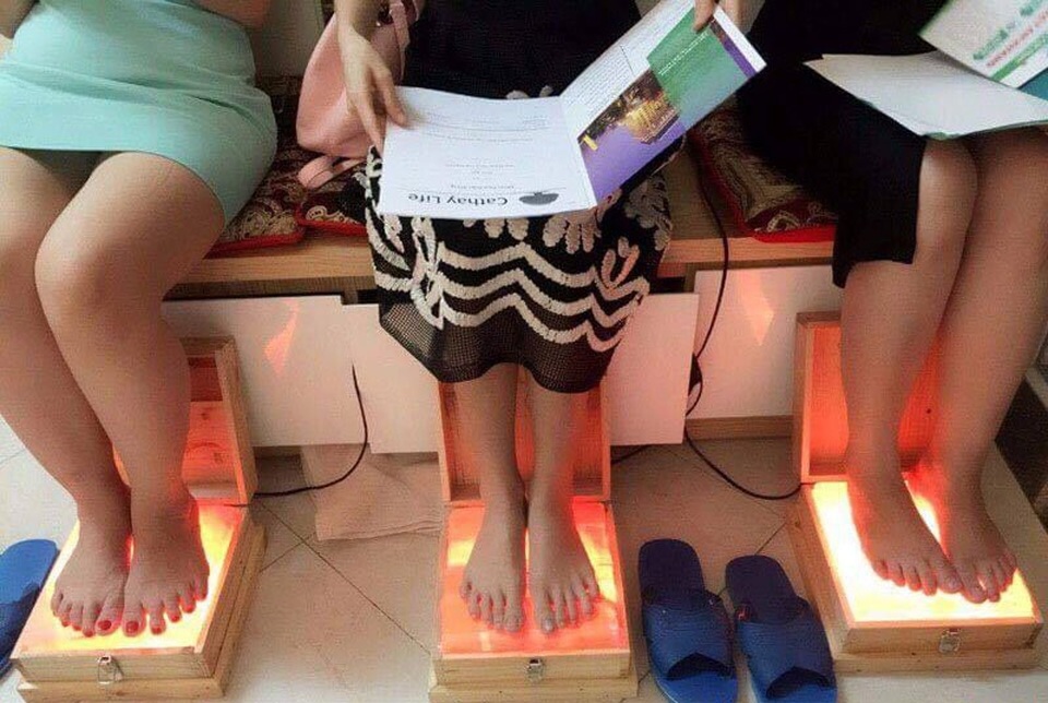 
 Người ta tin rằng đá muối có công dụng chữa bệnh
