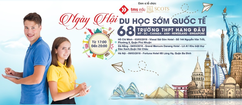Săn học bổng 100.000$ và vé máy bay tại Ngày hội du học sớm quốc tế ISS Day 2018 - 2 Săn học bổng 100.000$ và vé máy bay tại Ngày hội du học sớm quốc tế ISS Day 2018 - 2
