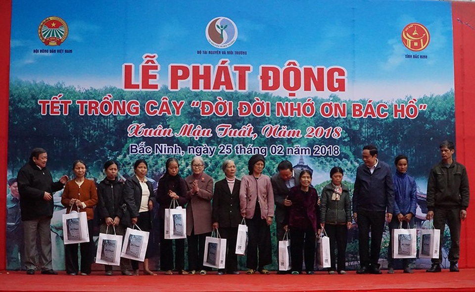 60.000 cây xanh được trồng sau lễ phát động Tết trồng cây ở Bắc Ninh - 6 60.000 cây xanh được trồng sau lễ phát động Tết trồng cây ở Bắc Ninh - 6