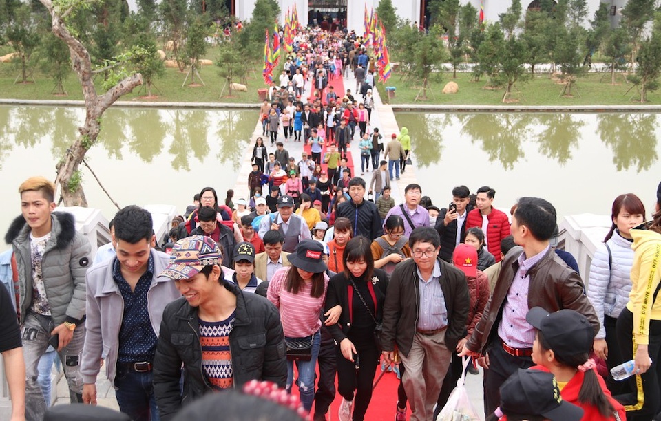 
Một trong những công trình mới được xây dựng là Trung tâm văn hóa Trúc Lâm Yên Tử cơ bản đã hoàn thành.
