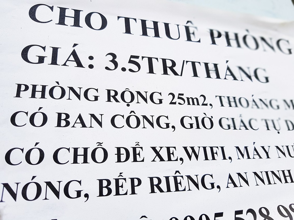 TPHCM: Chung cư, phòng trọ tăng giá chóng mặt sau Tết - 1 Giá thuê phòng trọ, chung cư tăng cao sau Tết.