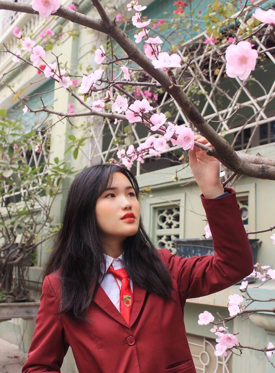 Dàn "trai xinh gái đẹp" trường THPT Nguyễn Bỉnh Khiêm hội tụ - 6 Trần Minh Anh - Lớp 11D0