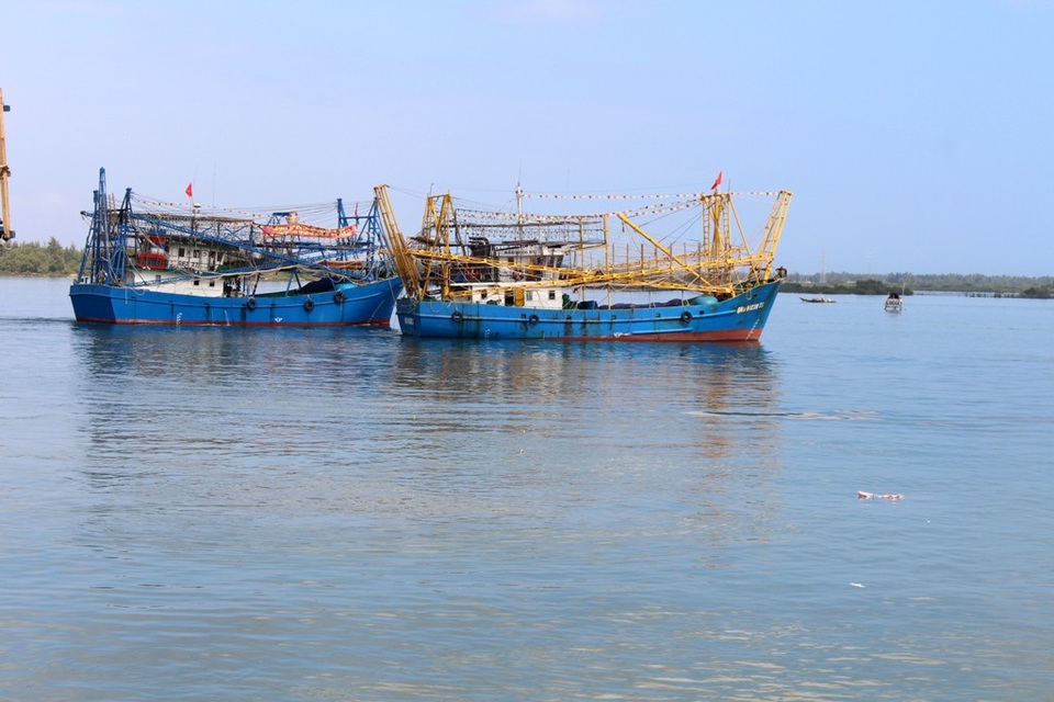 Ngư dân ra quân, thẳng tiến ngư trường Hoàng Sa - 5 Tàu vỏ thép của ngư dân huyện Núi Thành sẵn sàng vươn khơi, bảm biển