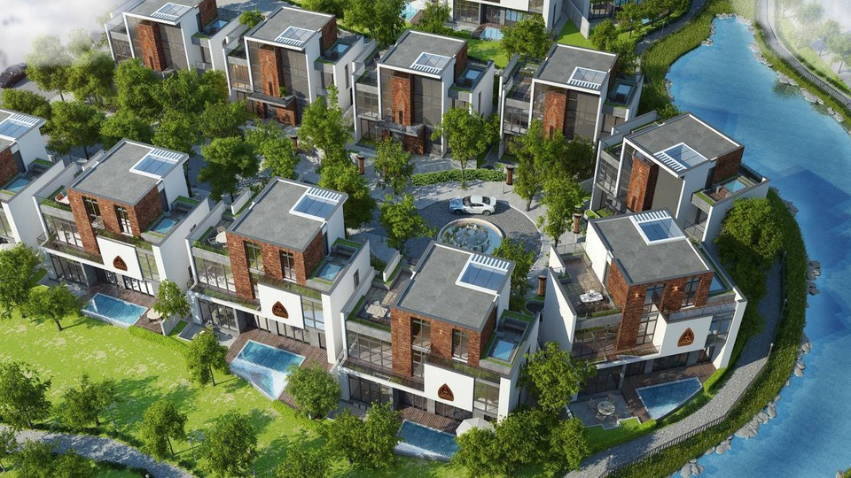 FLC Eco Charm đón đầu xu hướng sống mới tại Đà Nẵng - 1 Khu đô thị FLC Eco Charm nằm trên đảo Thủy Tú, tại cửa sông Cu Đê thông ra vịnh Đà Nẵng