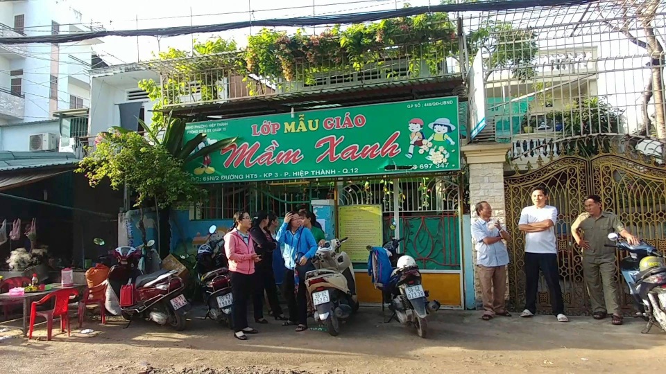 Đề nghị truy tố bảo mẫu "dạy trẻ" bằng dao, can nhựa - 2 Lớp mẫu giáo Mầm Xanh, nơi hàng chục trẻ bị bạo hành.