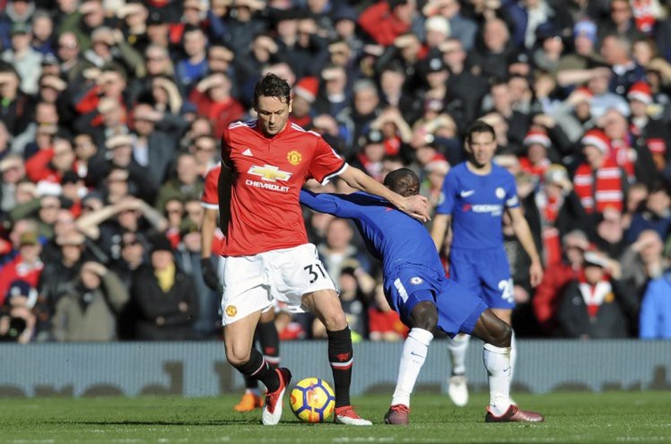 Matic càn quét tốt ở trận gặp Chelsea