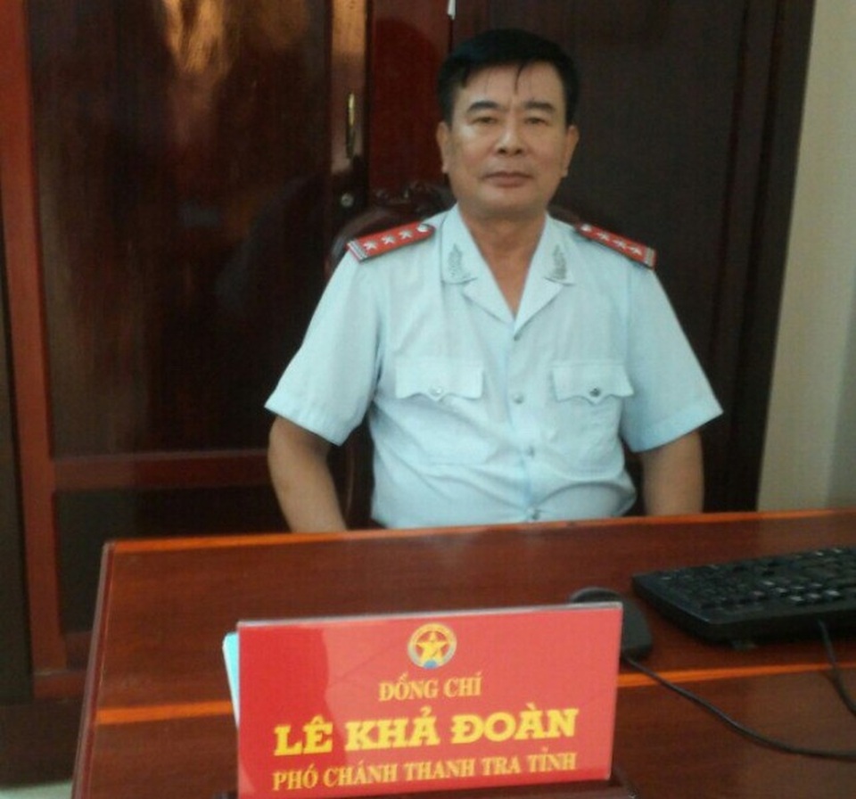 Hậu Giang phục chức cho Phó Chánh Thanh tra xin "trẻ lại" 3 tuổi - 2 Ông Lê Khả Đoàn (ảnh CTV)