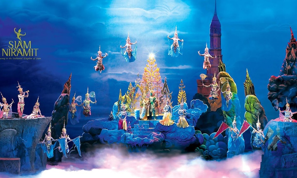 Hình ảnh tái hiện một phân cảnh trên sân khấu biểu diễn “Giấc mơ người Xiêm”. Nguồn ảnh: Bangkok.com