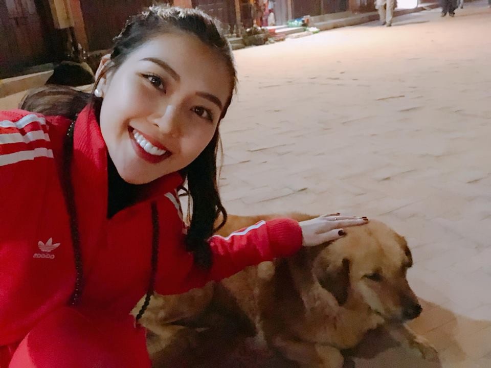 Lựa chọn Nepal là điểm đến đầu tiên ngay năm mới, Tường Linh bật mí cô tìm thấy ở đây cảm giác bình yên, thú vị.