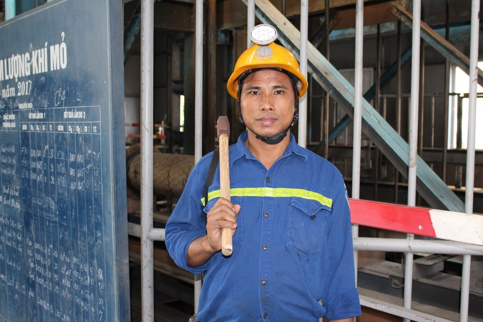 Câu chuyện với thợ lò có thu nhập "khủng" nhất TKV - 1 Phạm Hữu Thiện, sinh năm 1983 - người thợ lò thu nhập khủng nhất TKV