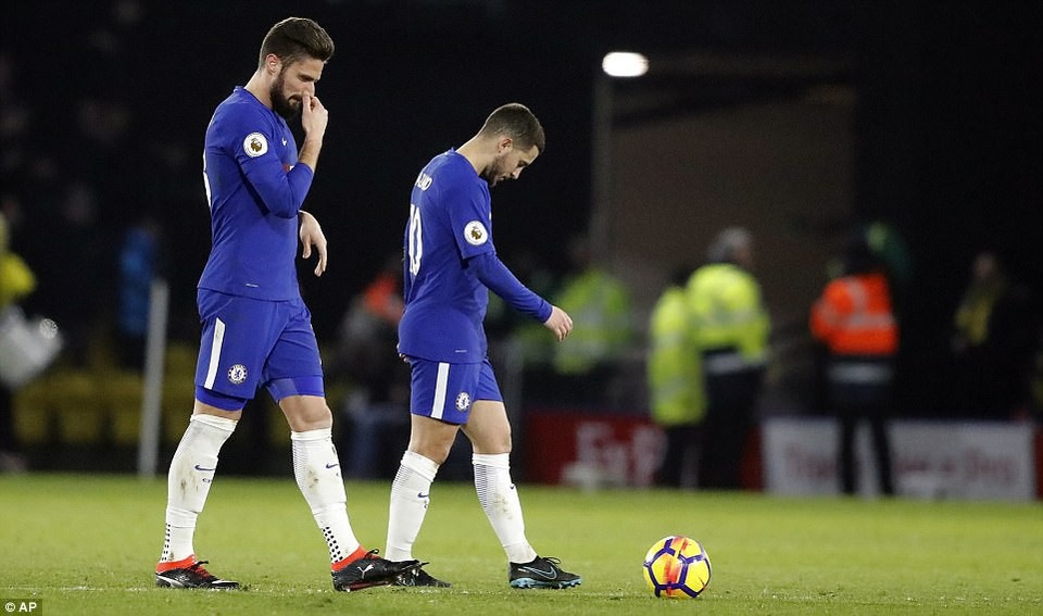 Chelsea tái lập thành tích đáng xấu hổ sau 23 năm - 1 Chelsea thua tan nát trước Watford
