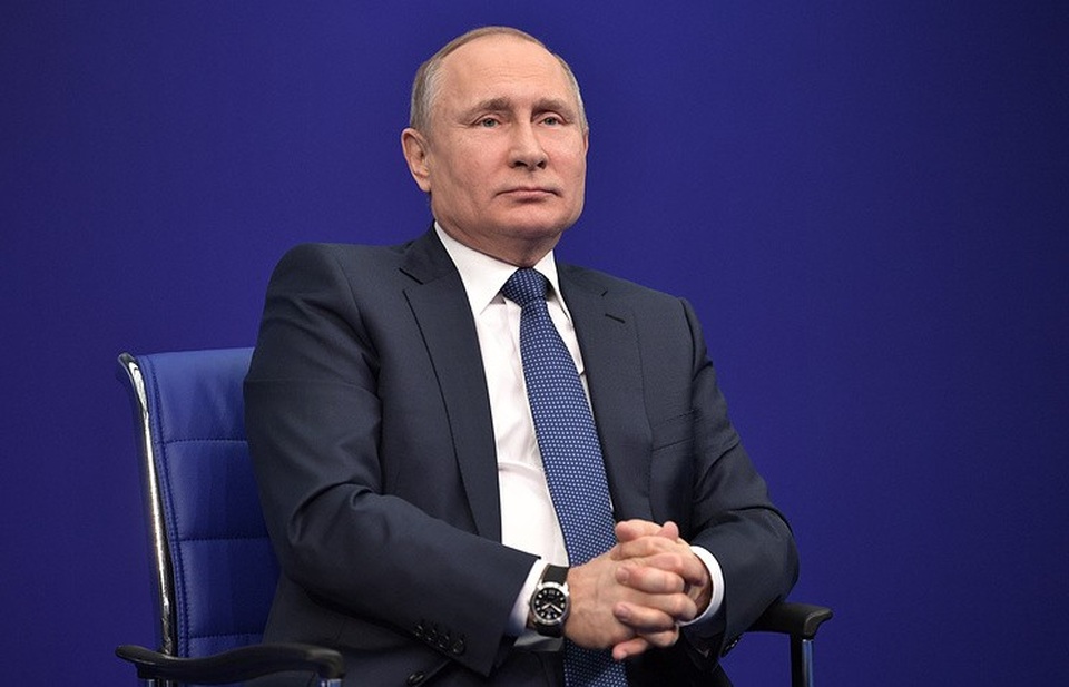 Tổng thống Putin vượt ải tranh cử thứ hai - 1 Tổng thống Vladimir Putin (Ảnh: TASS)