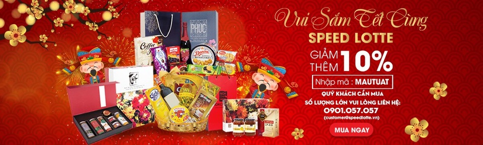Rộn ràng sắc xuân -đến Lotte Mart là thấy Tết - 9 Khách hàng có thể mua sắm trực tiếp tại siêu thị hoặc trực tuyến thông qua ứng dụng mua sắm hàng đầu của LOTTE Mart với tên gọi SPEED LOTTE để được nhận nhiều ưu đãi hơn trong quá trình mua sắm.