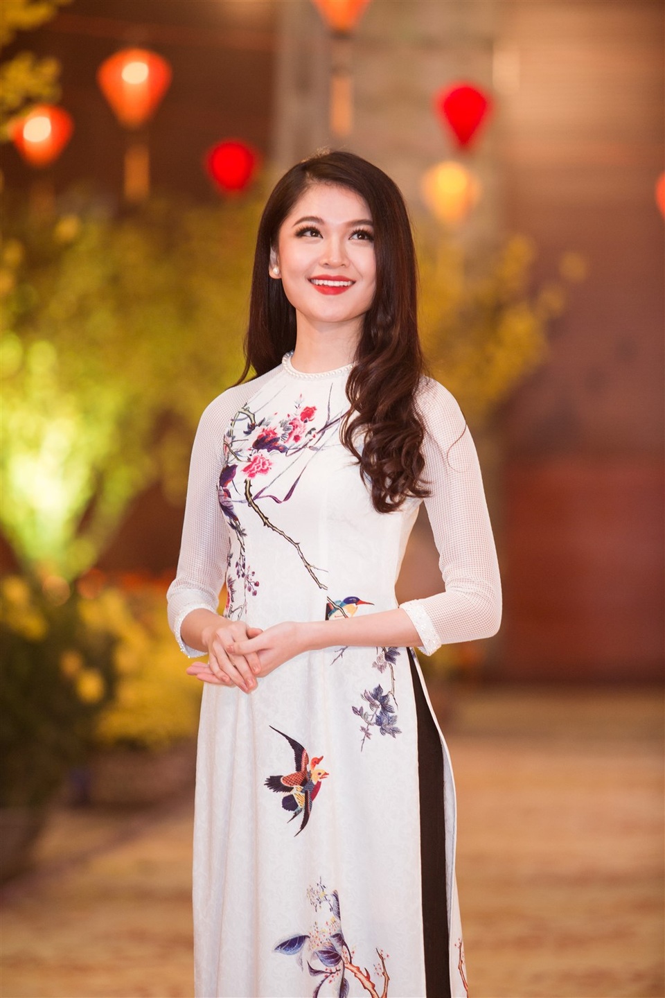 Dàn mỹ nhân đọ dáng với áo dài “Tết hồi đó” - 3 Á hậu Thùy Dung