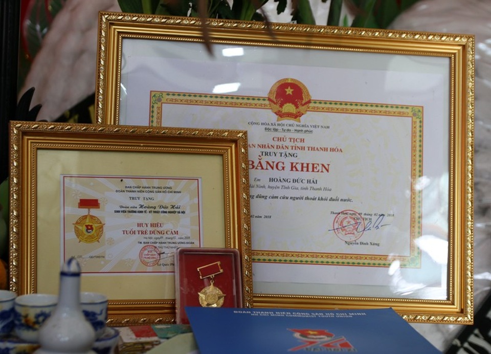 Nam sinh tử nạn khi cứu 3 mẹ con: Không kịp ăn cái Tết cuối cùng! - 7
Đây là phần thưởng xứng đáng nhằm an ủi cho gia đình em Hải