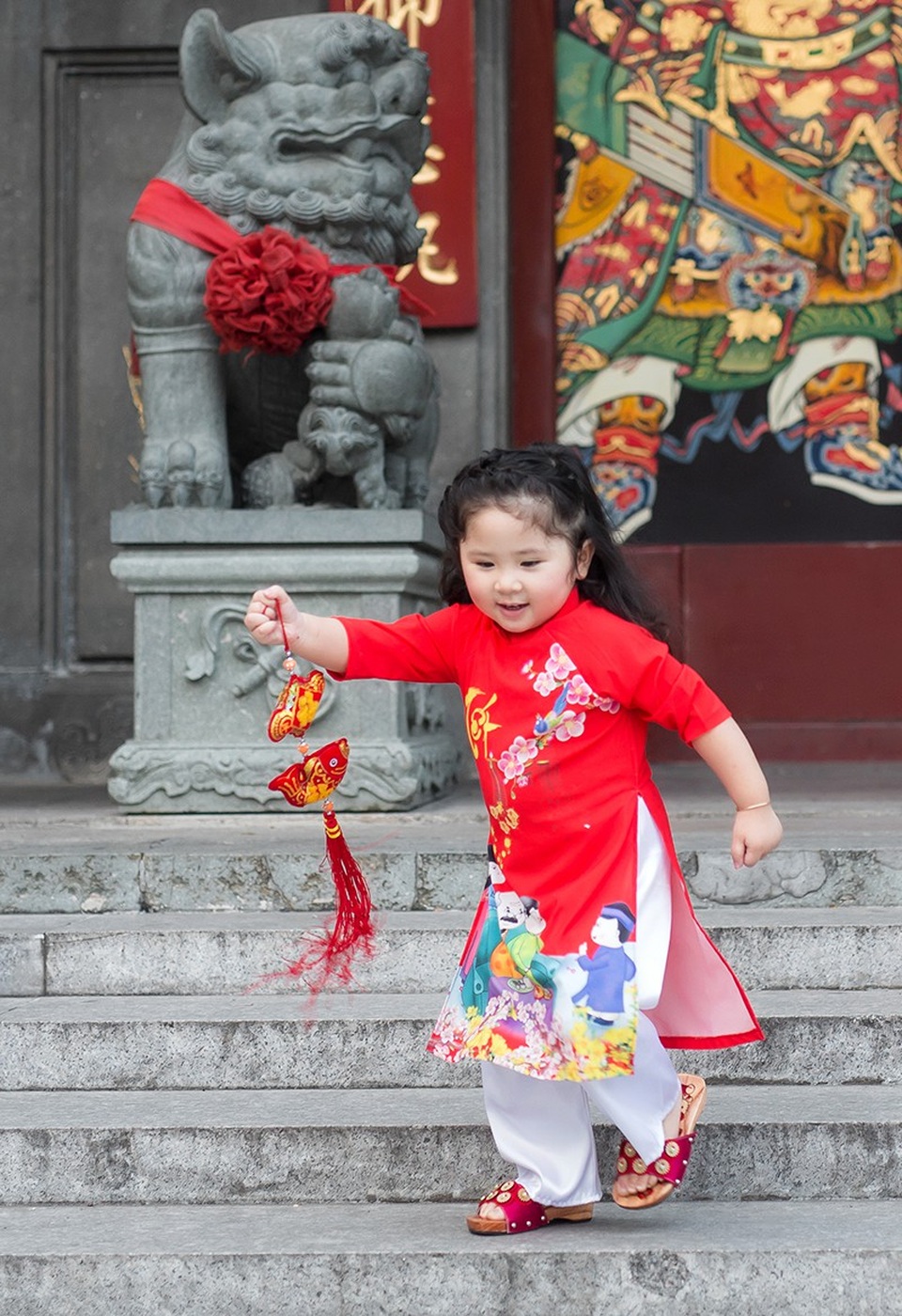Đi chùa đầu xuân cùng cô bé đáng yêu Mimi - 8 Đi chùa đầu xuân cùng cô bé đáng yêu Mimi - 8