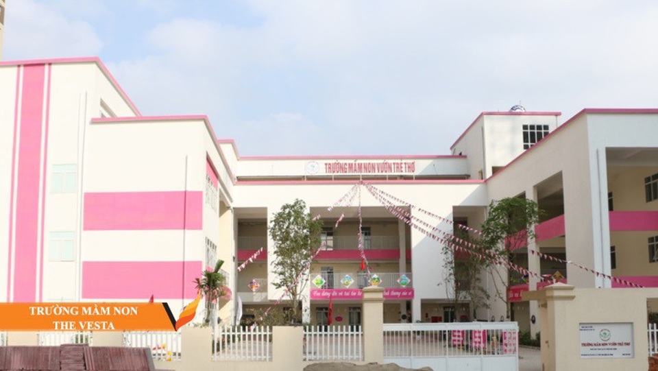 The Vesta: 488 căn hộ đã được bàn giao trước Tết 2018 - 5 Trường Mầm non The Vesta đã khai trương trước khi Dự án được bàn giao