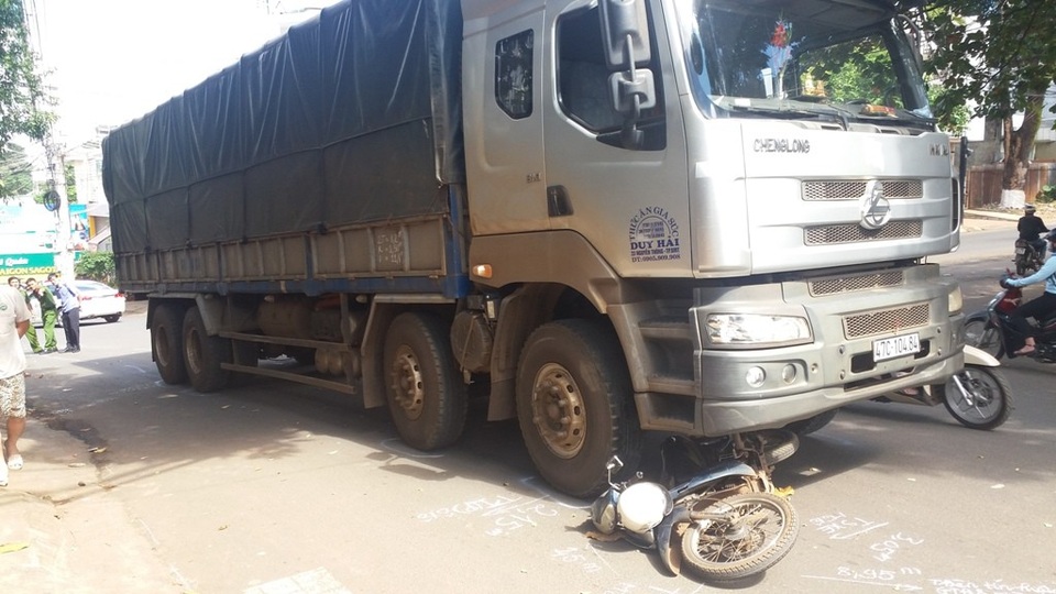 Hiện trường vụ tai nạn