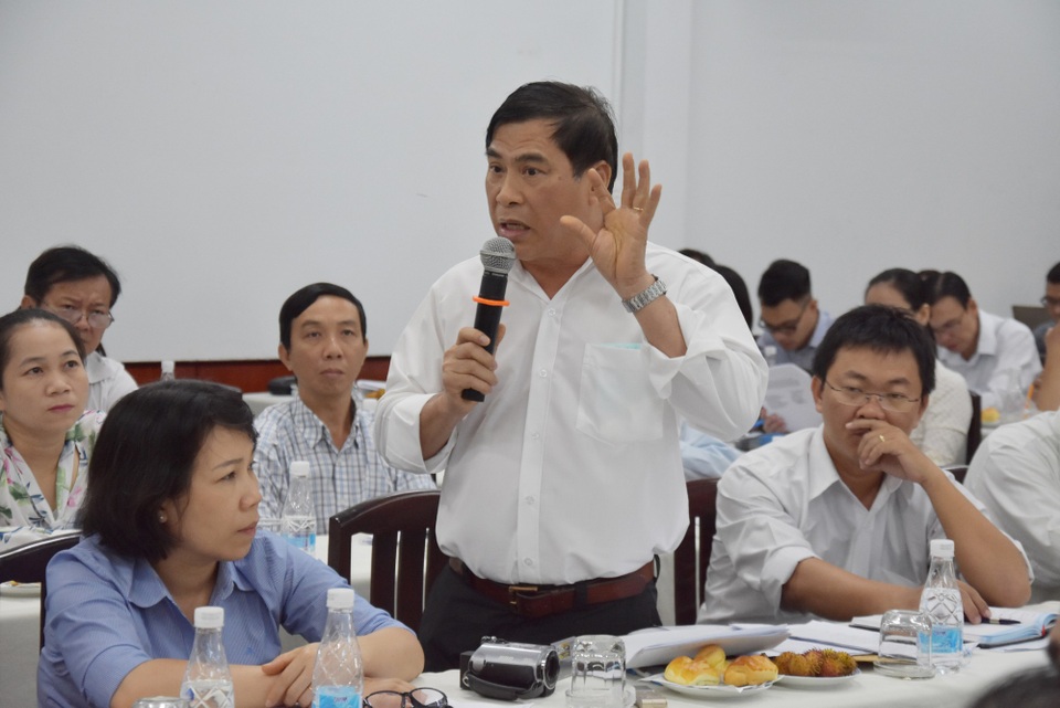 TPHCM tăng phí môi trường, doanh nghiệp “than” cách tính không công bằng - 3 Ông Trần Thanh Hồng cho rằng dự thảo đề án không cẩn thận, tính toán phù hợp sẽ tạo thêm gánh nặng cho doanh nghiệp