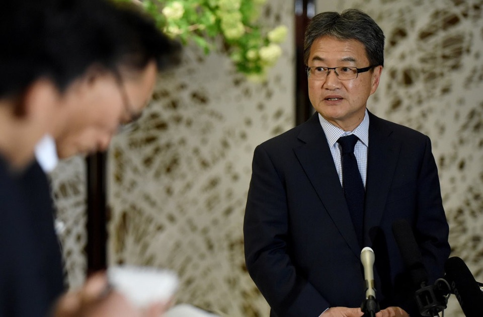 Khó khăn chồng chất trước viễn cảnh đàm phán Mỹ - Triều - 1
Nhà ngoại giao Mỹ Joseph Yun (Ảnh: Reuters)